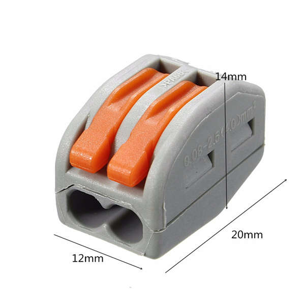 Spring Lever Terminal Block Electric Cable Wire Connector