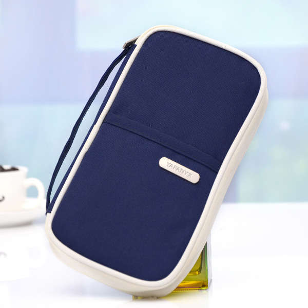 Travel Zipper Passport Bags Credit Card Holder Long Wallet Women Clutches Bags Storage Bags
