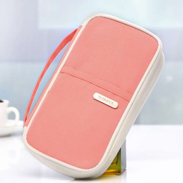 Travel Zipper Passport Bags Credit Card Holder Long Wallet Women Clutches Bags Storage Bags