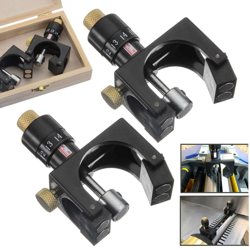 2 Pcs Woodworking Cutter Aligner Planer/Jointer Knife Setting Jig