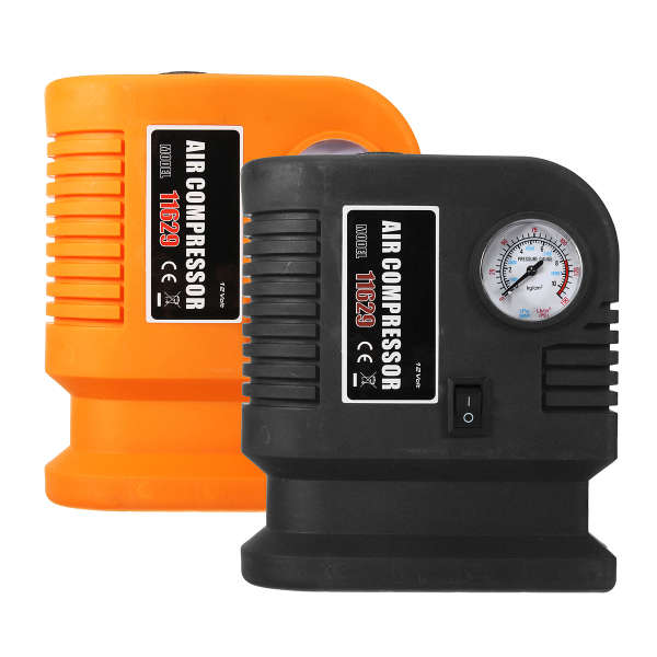 300 PSI 12V Motorcycle Air Compressor Electric Pump Tyre Inflator Gauge