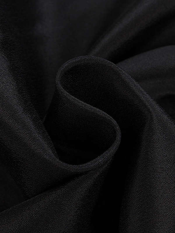 Sexy Star Printed High Waist Slit Women Maxi Chiffon Skirt - Black L, M, S, XS 0.26kg