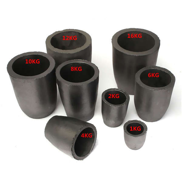 1-16kg Graphite Furnace Casting Foundry Crucible
