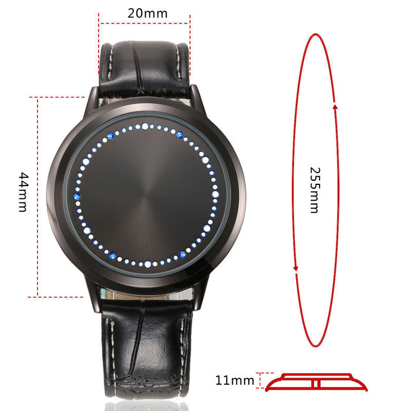 Touch Screen LED Watch