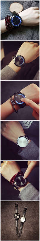 Touch Screen LED Watch