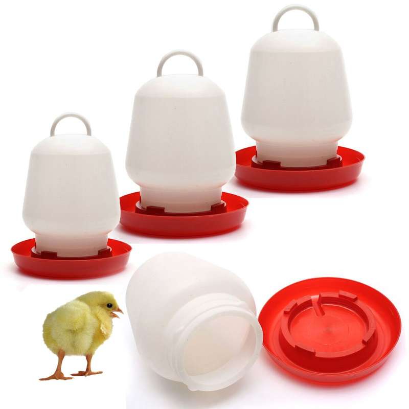Pet Feeder Drinker Poultry Chick Hen Chicken Quail NEW Ducks Feeder Waterer Drinker Farm Tool