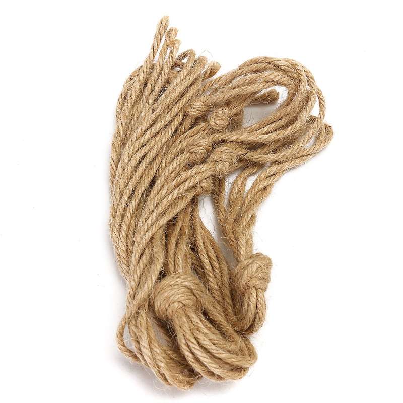 40 Inch Flowerpot Plant Hanger Macrame Jute Rope Indoor Outdoor Decorative Cord