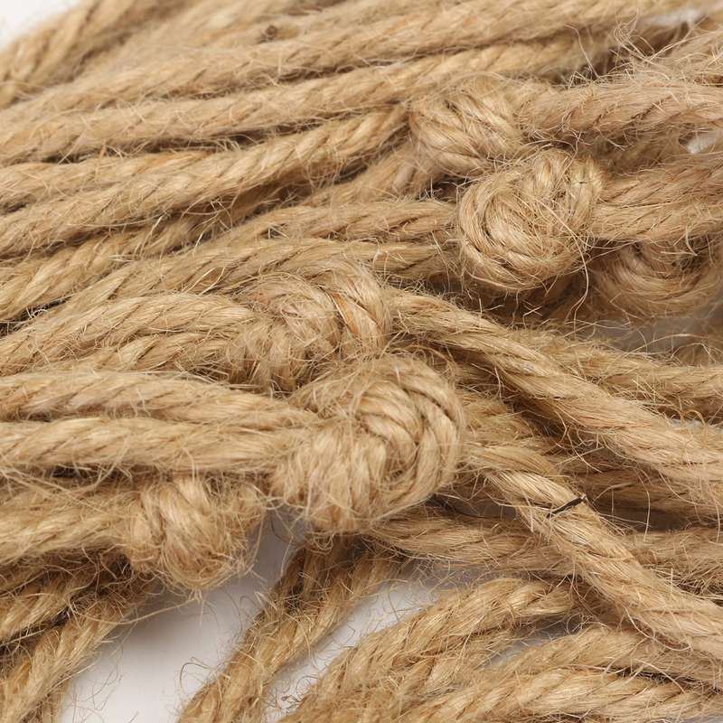 40 Inch Flowerpot Plant Hanger Macrame Jute Rope Indoor Outdoor Decorative Cord