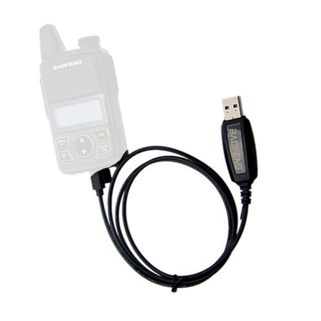 BAOFENG T1 USB Programming Cable Mini Walkie Talkie Write Frequency Line UHF 400-470mhz