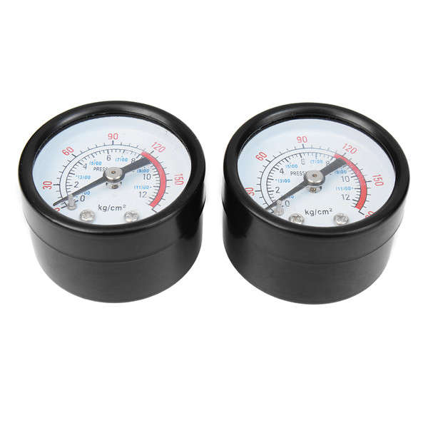 90-120PSI Air Compressor Pressure Switch Control Valve Manifold Regulator Gauge