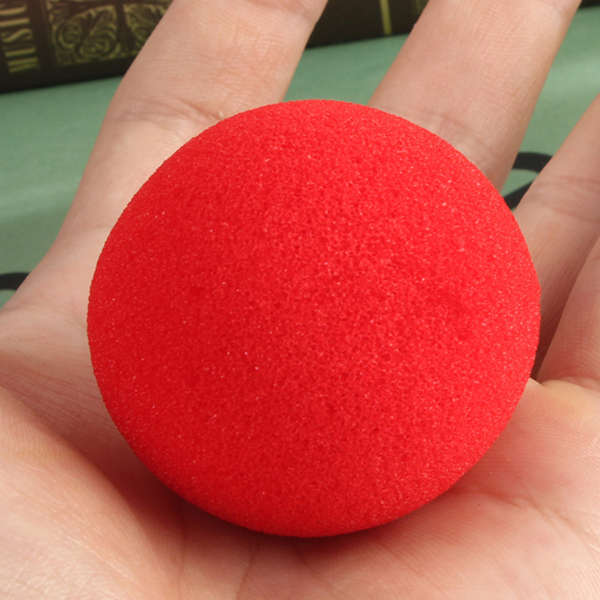 30PCS Close-Up Magic Street Trick Soft Sponge Ball Props Clown Nose
