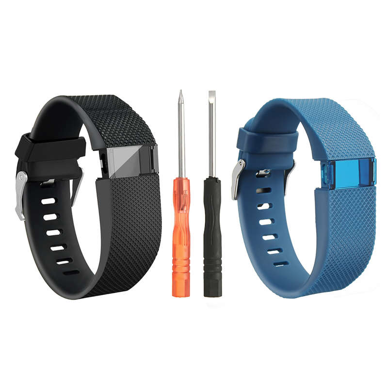 Replacement Band Strap Wristband Bracelet For Fitbit Charge HR Screwdiver