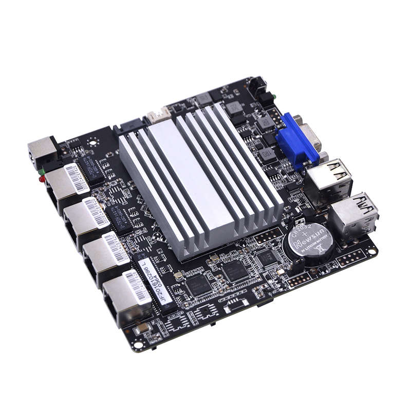 QOTOM Mini PC Q190G4 With 4 LAN Port Pfsense as Router Firewall Quad Core 2 GHz 4G RAM 32G SSD