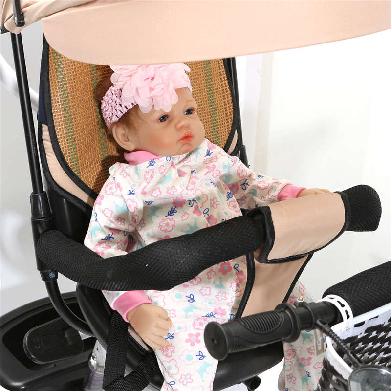 22" 55cm Lifelike Newborn Silicone Vinyl Reborn Baby Doll Handmade Reborn Dolls