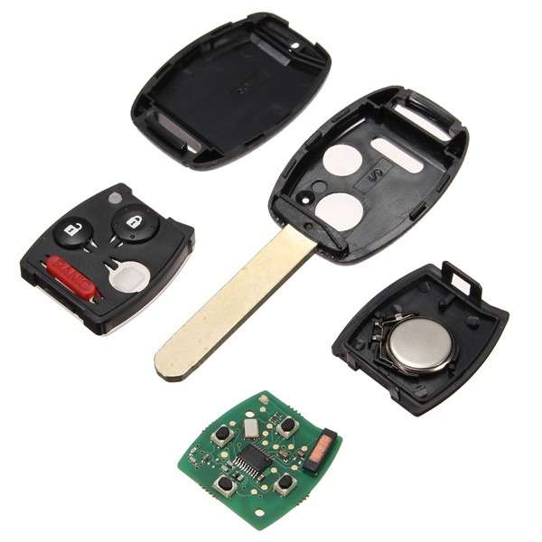 3 Button Uncut Key Keyless Entry Car Remote Transmitter Fob For Honda MLBHLIK-1T
