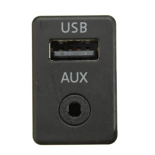 USB Aux Switch & USB Wire Cable Adapter For BMW 3 5 series E87 E90 E91 E92 X5 X6