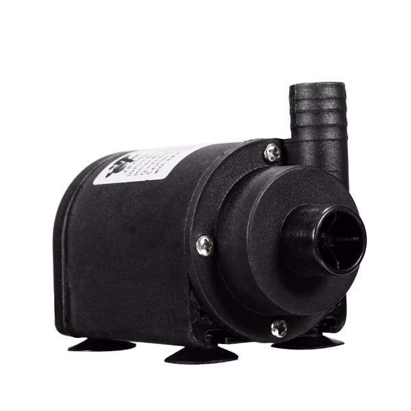 Mini DC 24V Water Pump Solar Brushless Motor Water Pump 7m Lift 1000 L/H