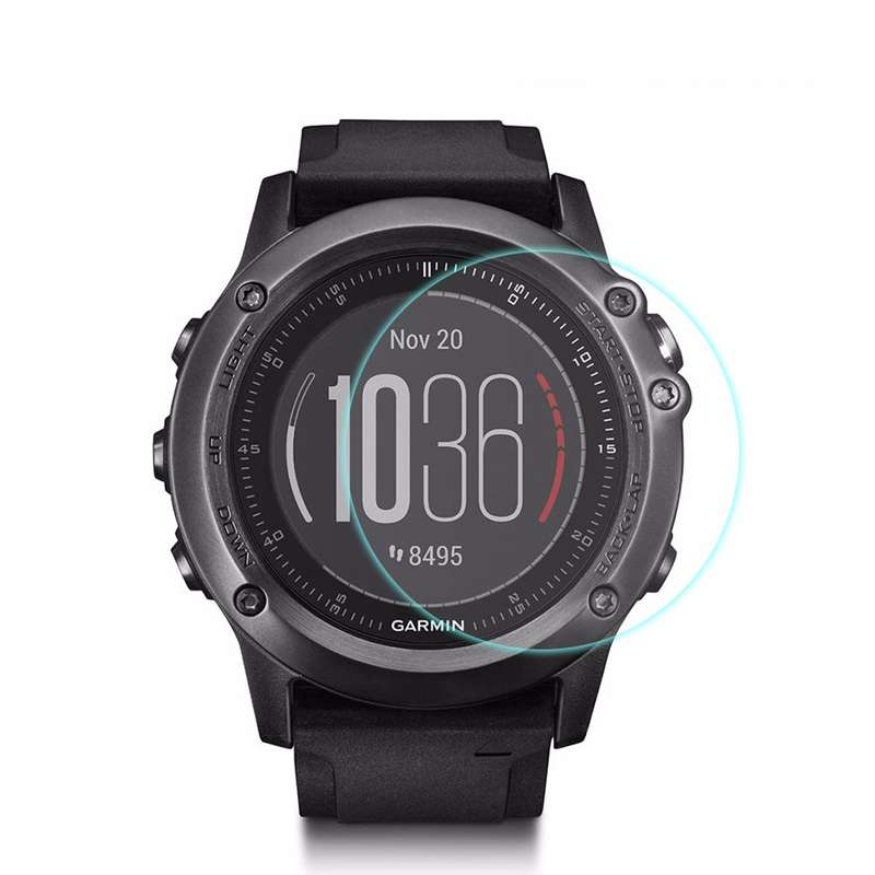 9H 2.5D Tempered Glass Screen Protector Film Cover For Garmin Fenix 3