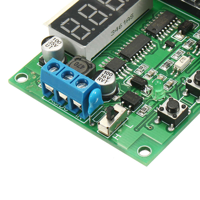 Time Delay Relay Module Control Board DC AC Trigger Cycle Timer Switch Function