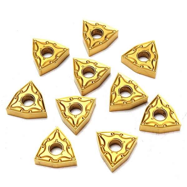10pcs WNMG080404 Carbide Inserts For Threading Lathe Turning Tool Holder