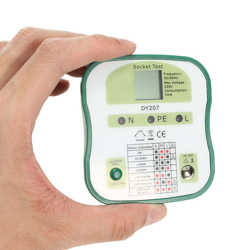 DY207 Electrical Socket Tester