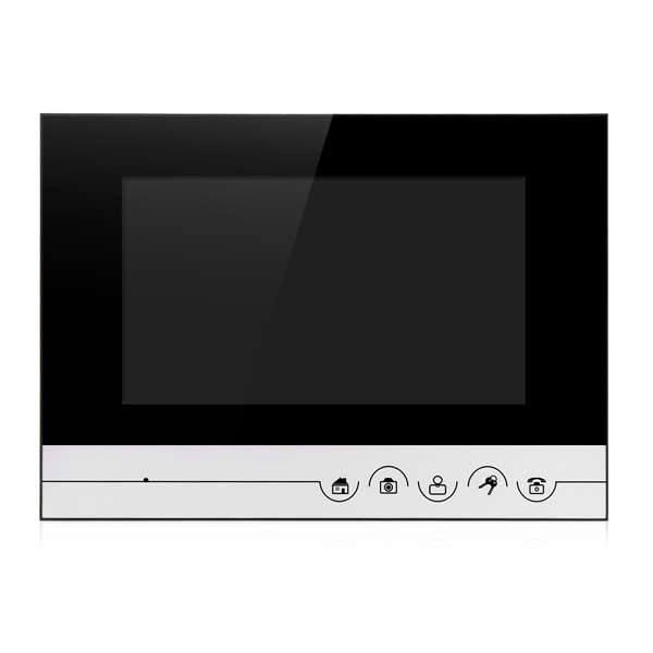 7 inch TFT 2.4G Wired Color Intercom Doorbell Video Door Phone Night Vision IR Outdoor Monitor