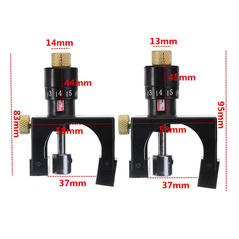 2 Pcs Woodworking Cutter Aligner Planer/Jointer Knife Setting Jig