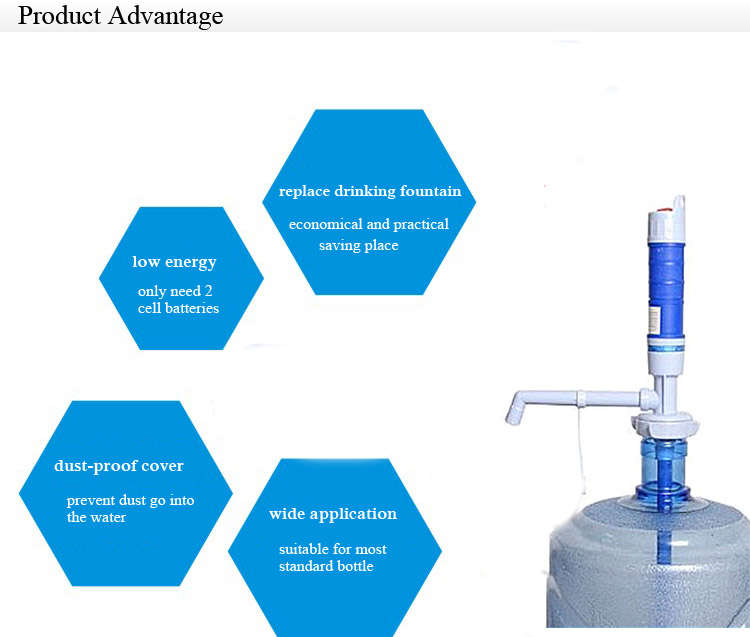Electric Dispenser Bottled Drinking Water Bottle Pump