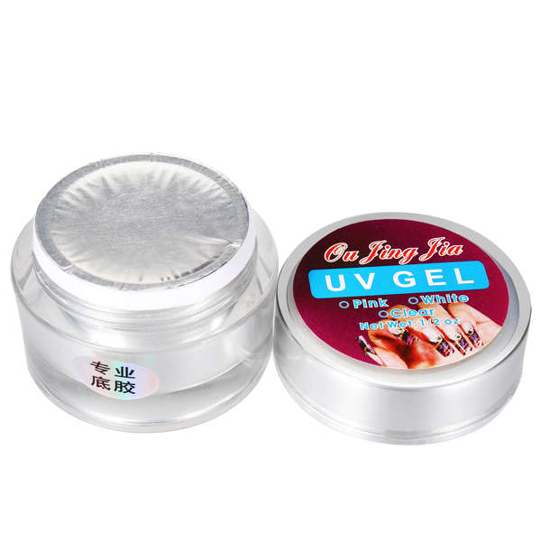 3D UV Top Coat  Nail Art Gel Tips Builder Manicure UV Gel Glue