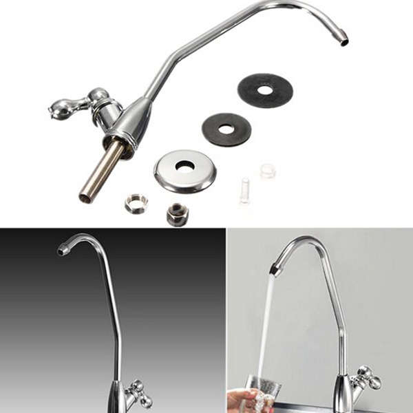 chrome finish faucet