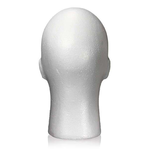 Male Styrofoam Foam Mannequin Stand Model Display Head
