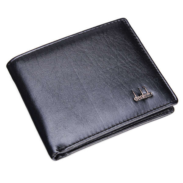 Men's Leather Business Wallet Pocket Card Clutch Bifold Slim Purse
