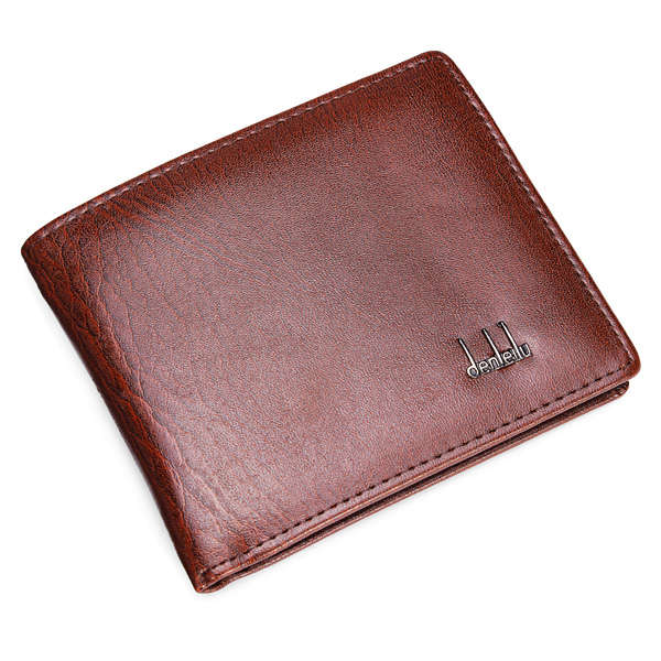Men's Leather Business Wallet Pocket Card Clutch Bifold Slim Purse