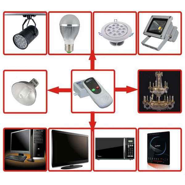 BSDE BLS018B 1CH Smart Digital Wireless Remote Control Switch RF Receiver for Home  Appliance