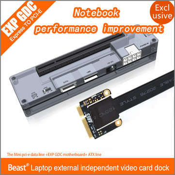 (Mini PCI-E Version) V8.0 EXP GDC Beast Laptop External Independent Video Card D