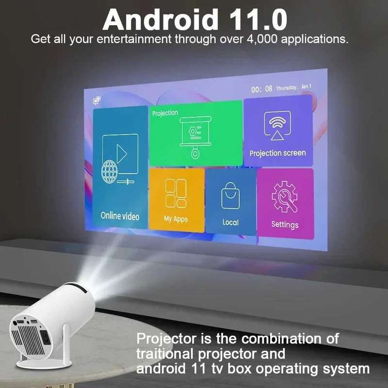 Smart WIFI LED Projector