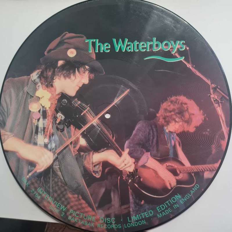 The Waterboys vinyl extremely rare interview picture disc
