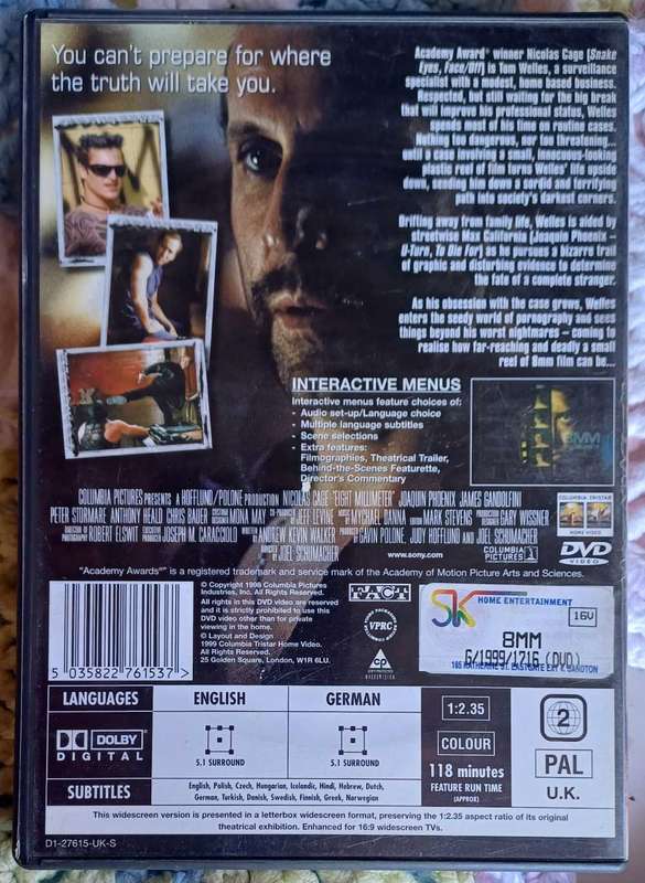 8mm dvd