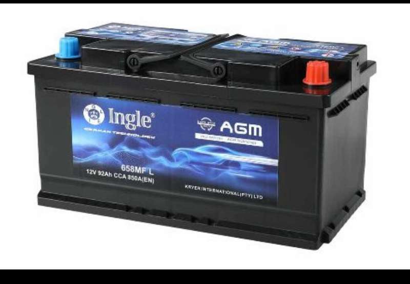 668 AGM start stop battery