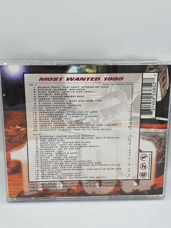 Most Wanted 1999 by Various Artists - 2CD