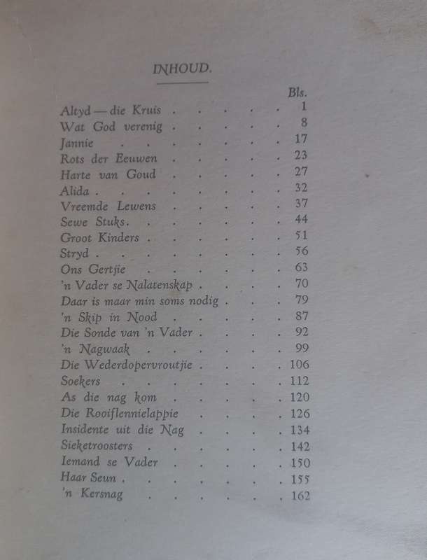 Sketse van vreugde en leed deur Gebbina Dekker 1931