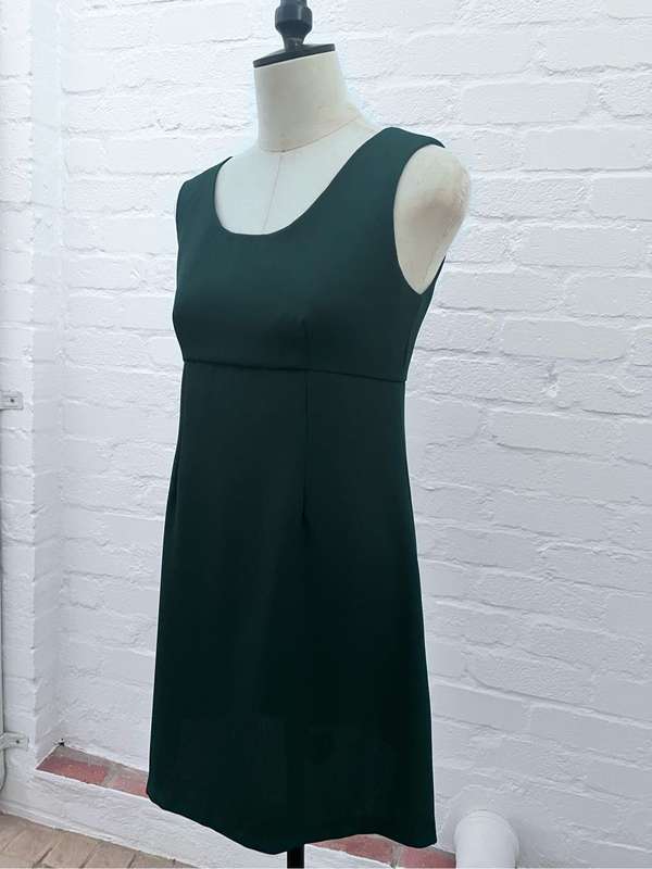 Dark green cocktail dress (M)