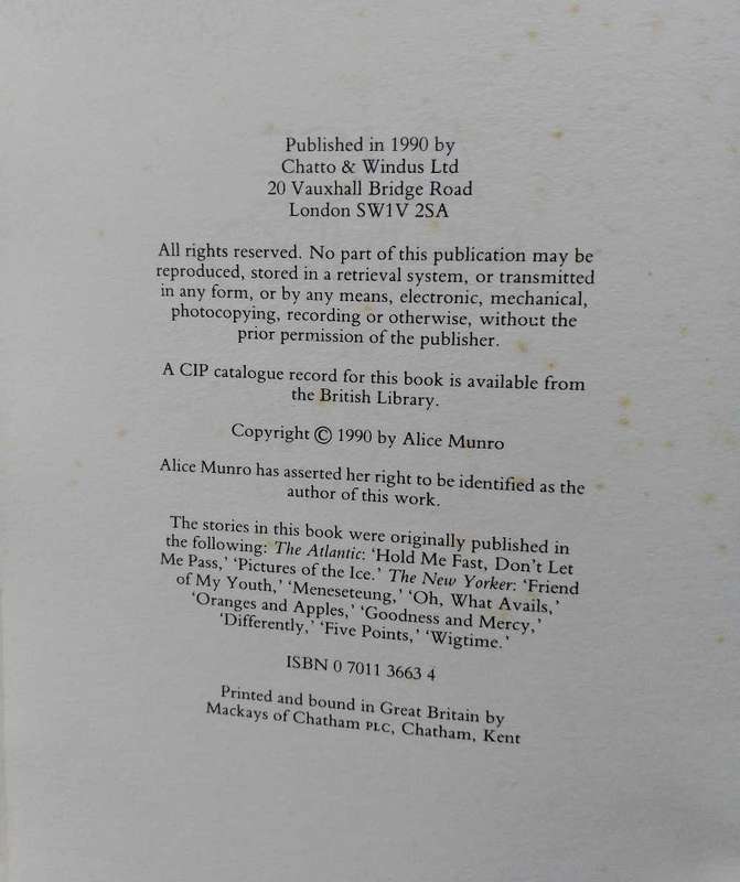 Friend of My Youth by Alice Munro