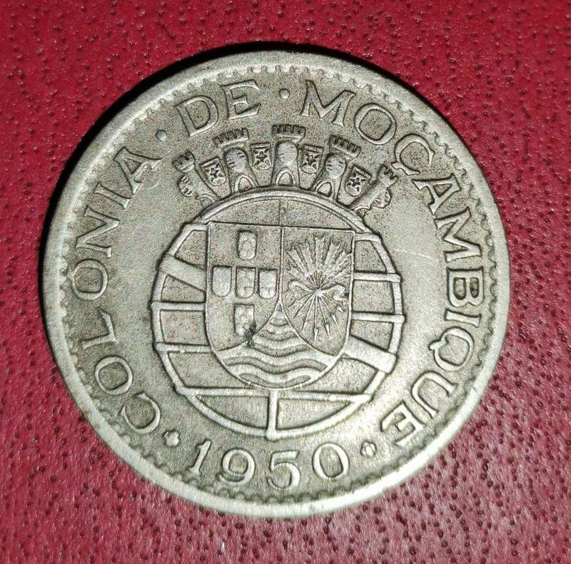 1950 Mocambique 1 Escudo