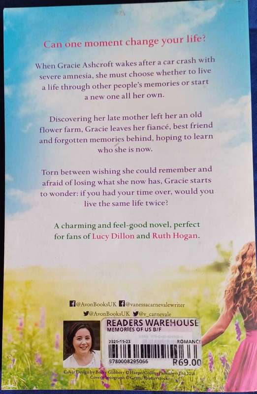 The memories of us by Vanessa Carnevale