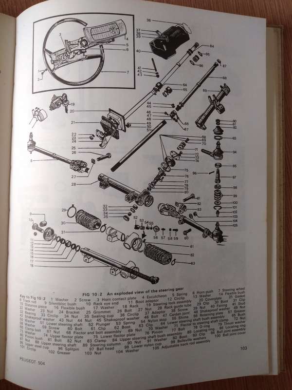 Peugeot 504 Owners Workshop Manual Autobook 783 By Kenneth Ball