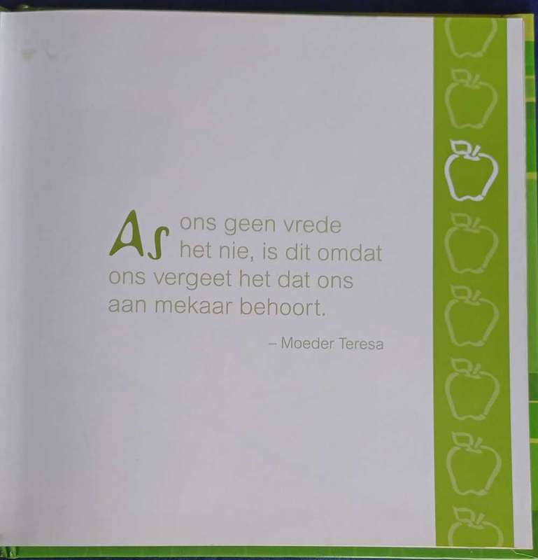 Vrede is vir altyd