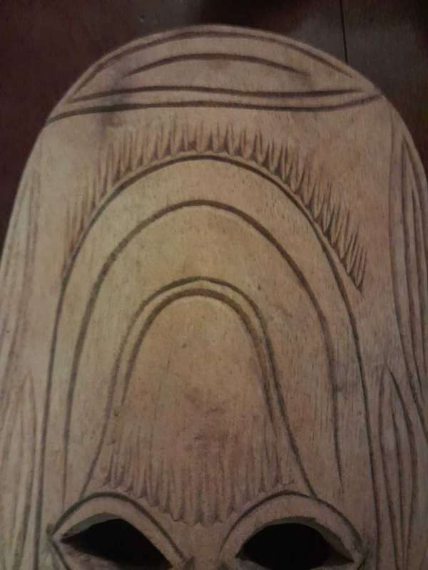 East African, hand carved mask