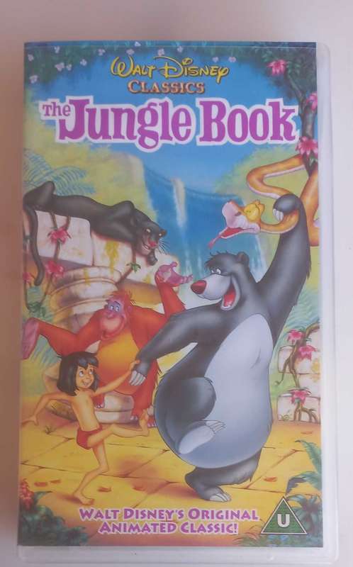 The jungle book VHS
