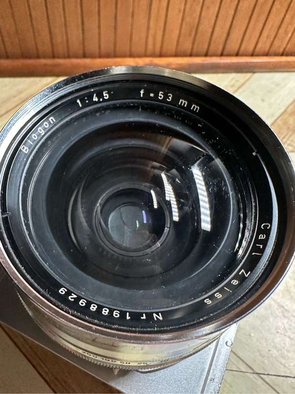 Carl Zeiss Biogon 1:4,5 f  53 mm